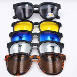 แว่นตาพร้อมคลิปออน 5 สี 9010A C2