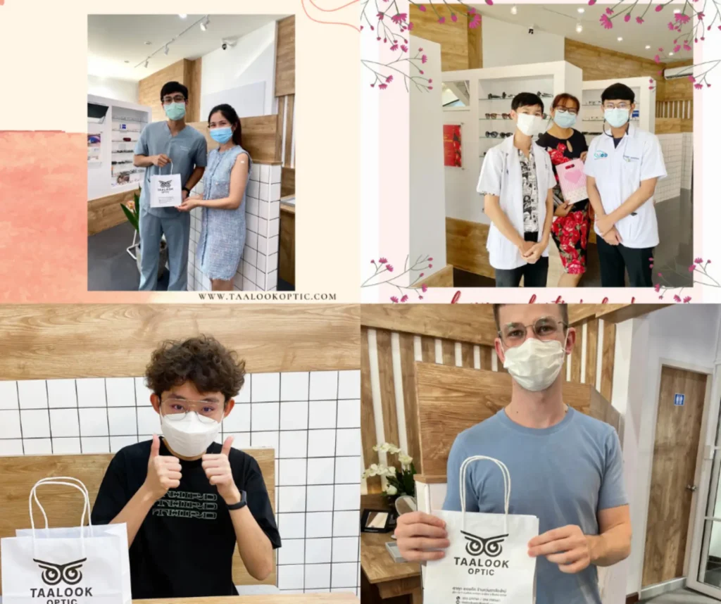 รีวิวลูกค้าร้านแว่น “ตาลุก ออพติค”