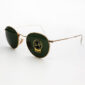 Rayban Round Metal RB3447 001 50