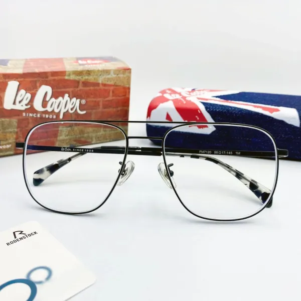 กรอบแว่น Lee cooper เลนส์ Rodenstock Cosmolic B.I.G. NORM Mono 1.60 Solitaire Protect Balance