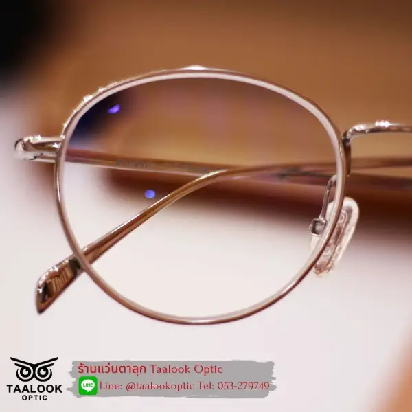 กรอบแว่น ตาลุก ไทเทเนียม เลนส์ Zeiss 1.60 Digital BlueProtect3