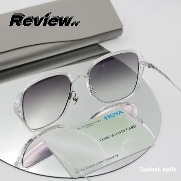 แว่น Bolon BH6008 B90 + เลนส์ Hoya 1.50 Nulux Classic VG ย้อมสีตามตัวอย่าง2