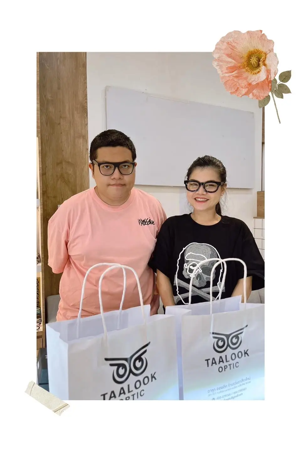 ขอบพระคุณ ที่ให้ร้านแว่นตา ตาลุก ได้ดูแลเรื่องสายตาค่ะ 🙏🏻