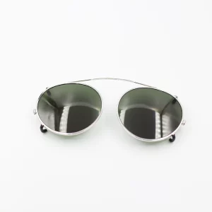 Moscot Clipzen 49 Silver G-15 Lens