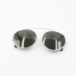 Moscot Clipzen 49 Silver G-15 Lens