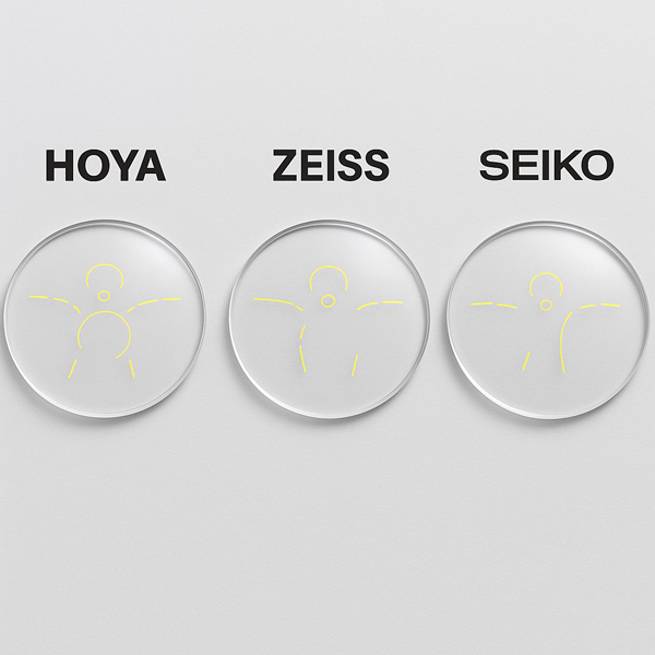 เลนส์โปรเกรสซีฟ Hoya Zeiss Seiko เปรียบเทียบความแตกต่าง