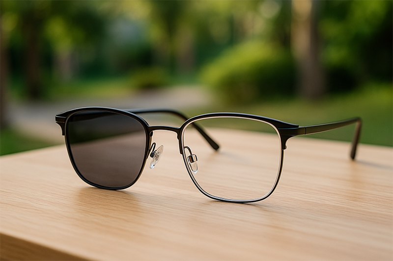 แว่นตาเลนส์ออโต้เปลี่ยนสีอัตโนมัติตามแสงแดด