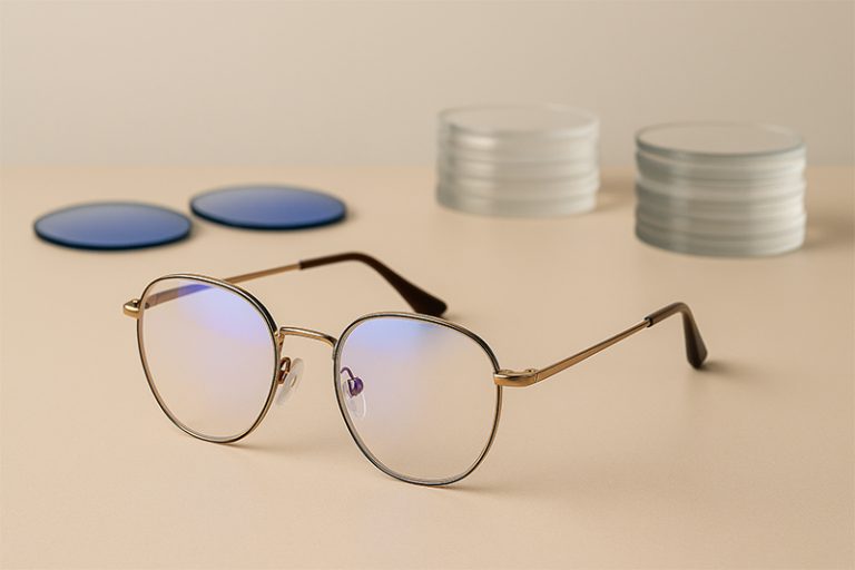 แว่นกรองแสงสีฟ้าพร้อมค่าสายตา